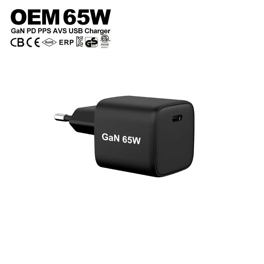 Cargador de 65W Negro
