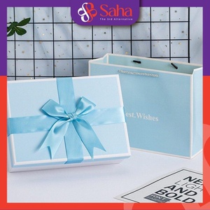 OEM Luxury Pastel Colors Kraft Paper Foil Giftbox Custom Logo Rigid Clothing <strong>Box</strong> With UV Advantage for Cosmetics Watches Apparel