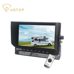 7 Inch AHD Rear View <strong>Monitor</strong> 3 Ways HD Blind Area Video Monitoring PAL NTSC AUTO TV System Car Reversing Image With Rear Camera - Product Image 2