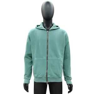 Hoodie özel baskı logosu yüksek kaliteli kapüşonlu erkek % 100% pamuk boş <span class=keywords><strong>Zip</strong></span> Up boy Vintage yıkanmış Hoodies