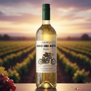 Como UNA moto, khô trắng, 100% airen, 11% vol Alcohol, varietal Tây Ban Nha, 0,75lt, từ castilla La Mancha. - Product Image 5
