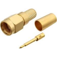 <strong>SMA</strong> Male Crimp Connector RG58 HLF200 RG141 Coaxial Cable with Plug for Wireless RF Antenna for Telecom Applications - Product Image 6