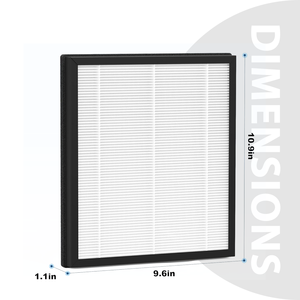 Bộ lọc thay thế t356 cho máy lọc không khí trucozie t356, bộ lọc than hoạt tính 3 trong 1 H13 và bộ lọc than hoạt tính hiệu quả cao - Product Image 2