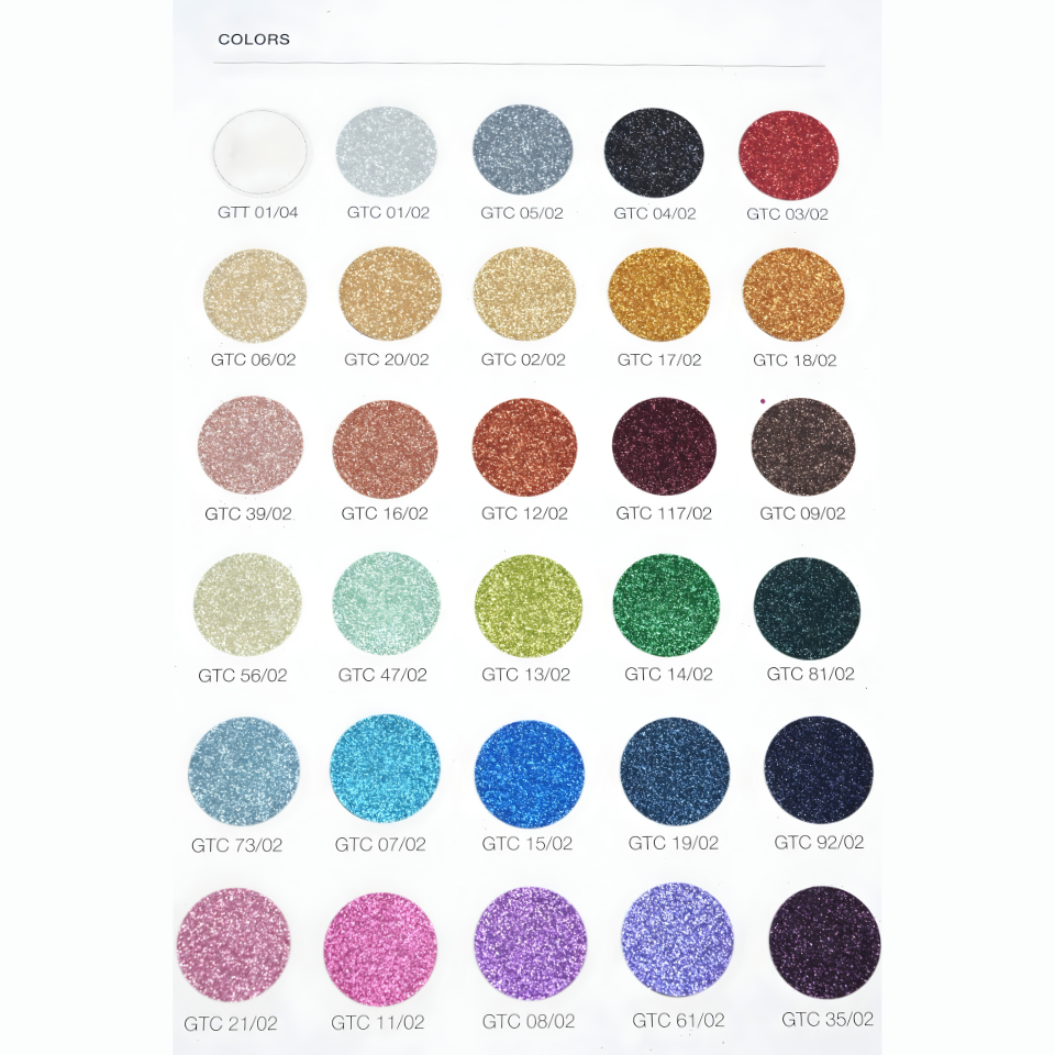 Toutes les catégories de couleurs