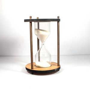 Timer elegante a clessidra dal Design moderno elegante con Timer per il conto alla rovescia per scrivania da ufficio, pezzo di monitoraggio funzionale durevole - Product Image 5