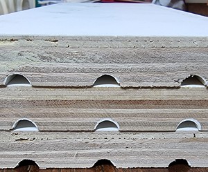 Yatak odası ve dairelerde pencere çerçeveleri için dış uygulama için Modern tasarım beyaz astarlanmış LVL ahşap düz Jamb - Product Image 2