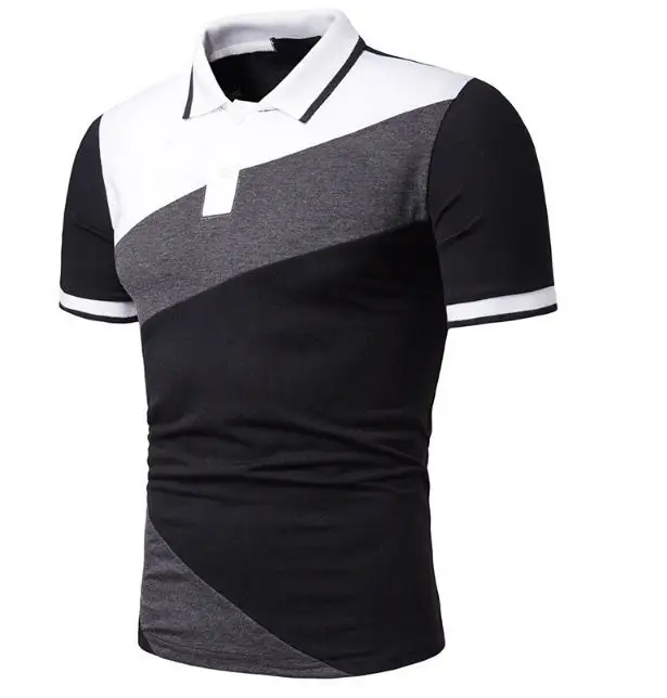 Mens Polo GÖMLEK pike T Shirt Tee Golf iş rahat düz kısa kollu üst yeni Custom Made tasarım Polo Tshirt