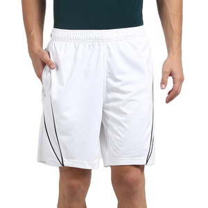 Venta al por mayor de pantalones cortos de secado rápido cómodos sólidos gimnasio correr culturismo hombres pantalones cortos ajustados con cordón - Product Image 1