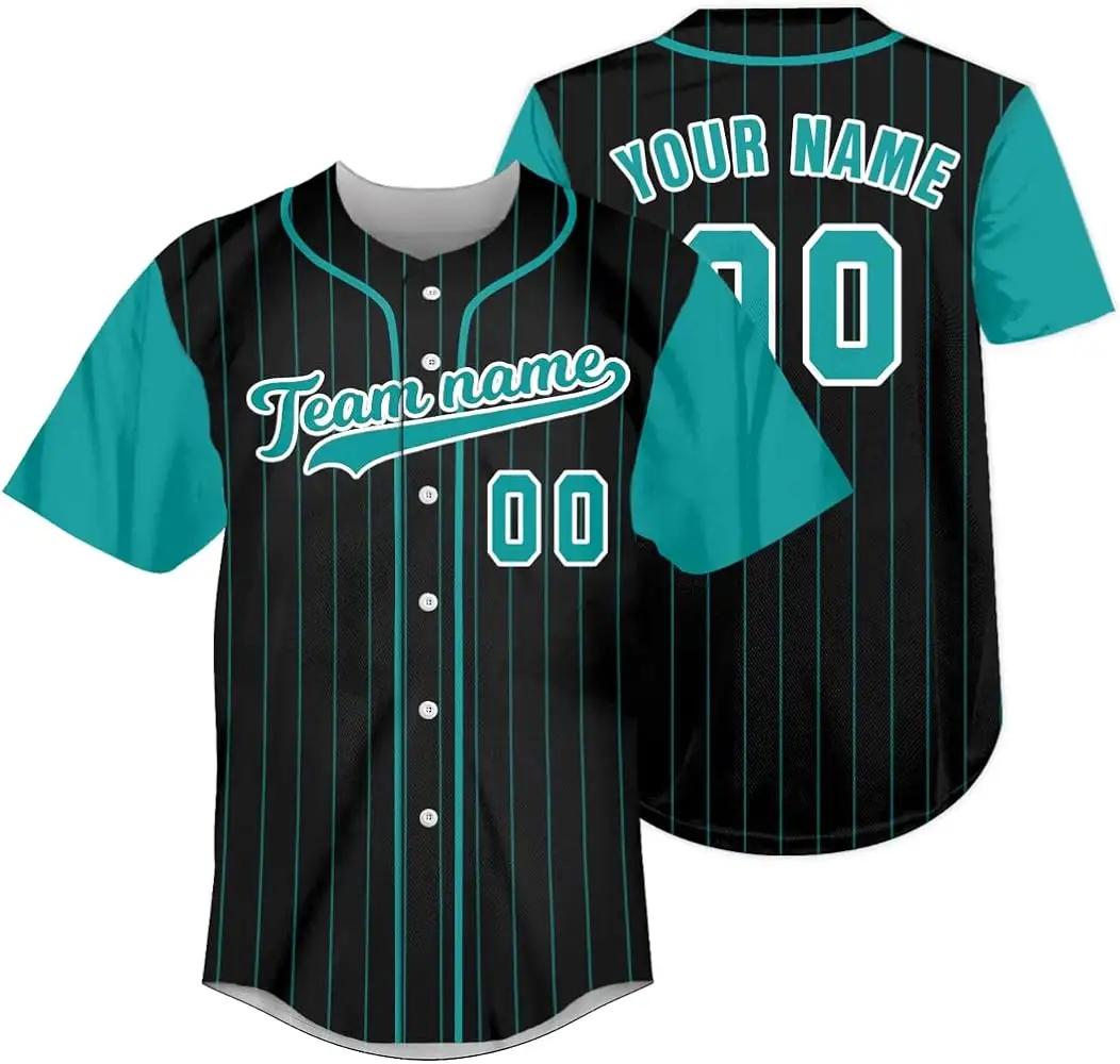 Personalizado juventude americano baseball jerseys sublimação respirável feminino beisebol uniforme