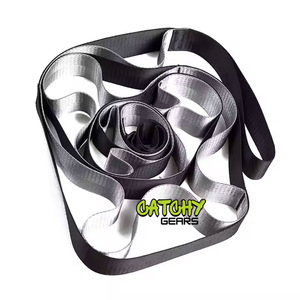 Estera de Yoga de poliéster ajustable con gancho elástico y correas de cincha de bucle - Product Image 1