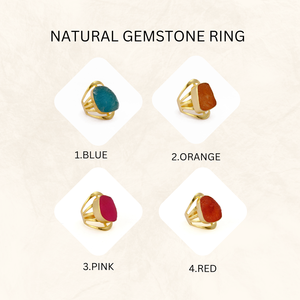 <strong>Jade</strong> Gemstone Collet <strong>Setting</strong> Handmade Ring Jewelry Delicate Traditional Ring for Women Gifts Making Jewelry - Product Image 5