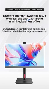 PC de escritorio todo en uno de fábrica 23,8 ''Pantalla IPS de 27 pulgadas I7 i5 I3 Computadora todo en uno para juegos con teclado y mouse - Product Image 6
