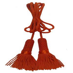 Wholesale Best Price Bugle Cords <strong>Pattern</strong> Braided Metal &amp; Nylon Tassel Custom Length 100% Polyester Garments <strong>Strings</strong> Pakistan - Product Image 1