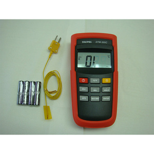 TECPEL DTM-305C เทอร์โมมิเตอร์ดิจิตอลพร้อมขั้วต่อเทอร์โมคัปเปิลชนิด K สำหรับการทดลองชุดวัดอุณหภูมิอุตสาหกรรม - Product Image 6