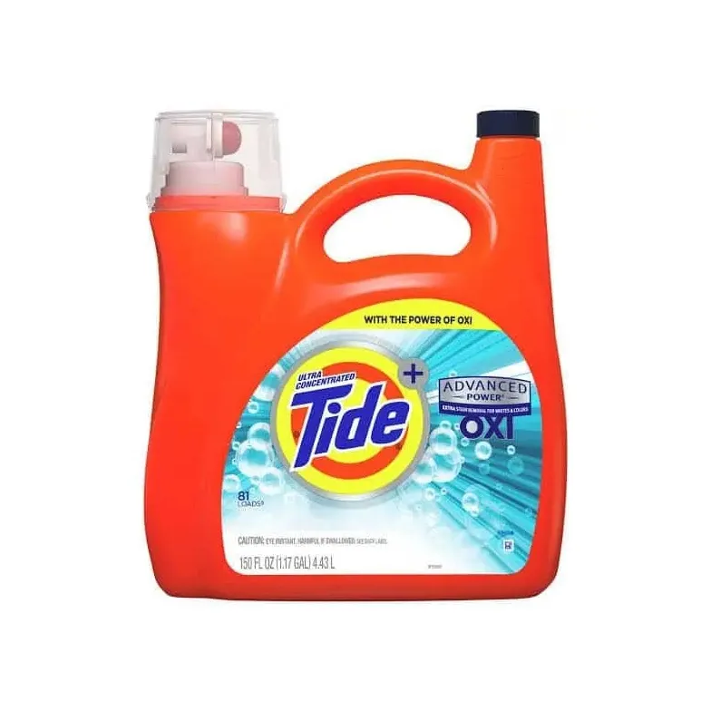Jabón líquido detergente Tide Pods/lavadoras regulares de alta eficiencia/detergente Tide Automat TIDE 2 en 1 Lenor Touch 10 kg 100 spalari