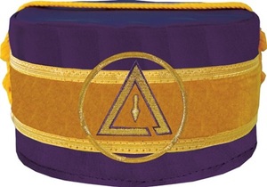 All'ingrosso personalizzato fatto a mano ricamato in seta di alta qualità a forma di lettere stile massonico Regalia regale selezionato maestro massone - Product Image 2