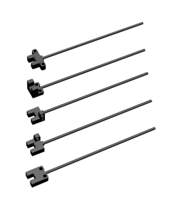 Sensor de ranura óptica de alta precisión NPN PNP Enchufe LED infrarrojo para detección de etiquetas de objetos pequeños Sensor de ranura
