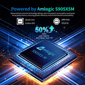 Amlogic m200 Android 14 TV kutusu Amlogic s905chipset yonga seti Quad Core 4GB RAM 32GB ROM 4K çift Wifi 1000M LAN BT5.X IPTV-IPTV Set-Top Box - Product Image 5