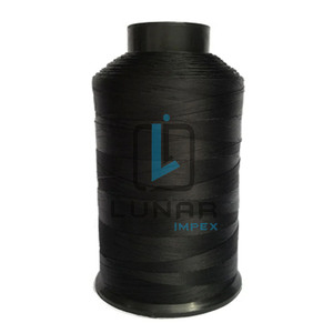 一组不同颜色的尼龙编织线，用于缝制头发延伸和保持辫子 - Product Image 3