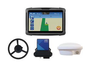 Solución de sistema de dirección automática de 10,1 pulgadas Android 10 computadora robusta de montaje en vehículo para navegación agrícola - Product Image 2