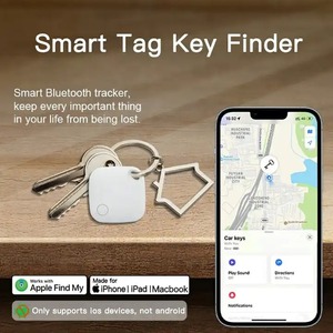 QC PT04 Airtag MFi sertifikalı benim akıllı hava etiketleri bulmak anahtar bulucu bulucu cüzdan bagaj Pet izleme Mini GPS takip cihazı Apple için - Product Image 5