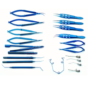 21個入りチタン製カタラクトセット眼用カタラクト手術器具用高品質ステンレス鋼 - Product Image 1
