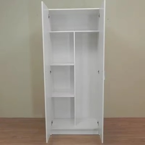 高品质多功能使用橱柜清洁柜单双门衣柜卧室客厅家具 - Product Image 3