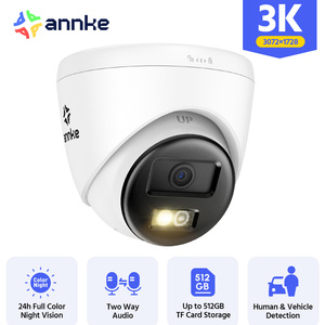 ANNKE AC500 3K 5MP PoE IP güvenlik güvenlik kamerası akıllı çift ışık iki yönlü ses H.265 + IP67 IP67 ağ gözetim kamera - Product Image 4