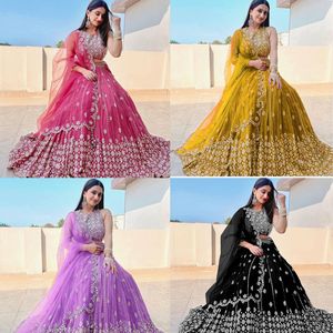 Bollywood tarzı Lehenga Choli fonksiyonu özel Lehenga choli Lehenga Choli düğün kıyafeti toptan fiyata - Product Image 2