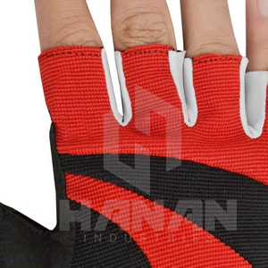 Unisex Cycling Gloves for Road and Trail with Shock Resistant Pads, Mesh Ventilation and Half Finger <strong>Style</strong> - Product Image 4