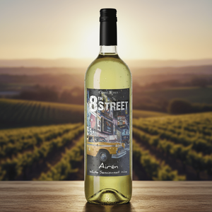 Đường số 8, màu trắng bán ngọt, 100% airen, rượu vol 11%, varietal Tây Ban Nha, 0,75lt, từ castilla La Mancha. - Product Image 6