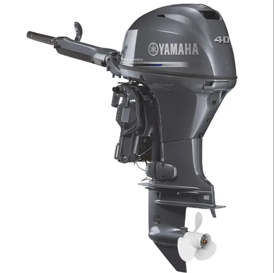 Usado 2023 Yamahas 9.9hp15hp 40hp 70HP / 75HP 4 tempos longo eixo de popa Motor/motor do barco