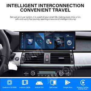 X5 CCC Android araba ekran 14.9 inç kablosuz CarPlay Android oto Bluetooth 2008 - 2010 BMW CCC X5 araç Dvd oynatıcı oyuncu için - Product Image 3