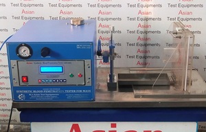 Asian Advance Model Synthetischer Blut penetration tester/Spritz widerstands tester für Masken tests ASTM F1862 IS ISO - Product Image 3