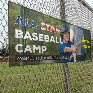 Lưới PVC biểu ngữ biểu tượng tùy chỉnh scrim Lite biểu ngữ in phun không khí PVC lưới biểu ngữ cho quảng cáo Pháp triển lãm thương mại tổ chức sự kiện - Product Image 4