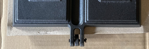 Cast Iron <strong>Pie</strong> Iron Jaffle Iron Campfire <strong>Pie</strong> Irons Sandwich Maker with Detachable Handles <strong>Pie</strong> Maker Sandwich Toaster Camping Bbq - Product Image 3