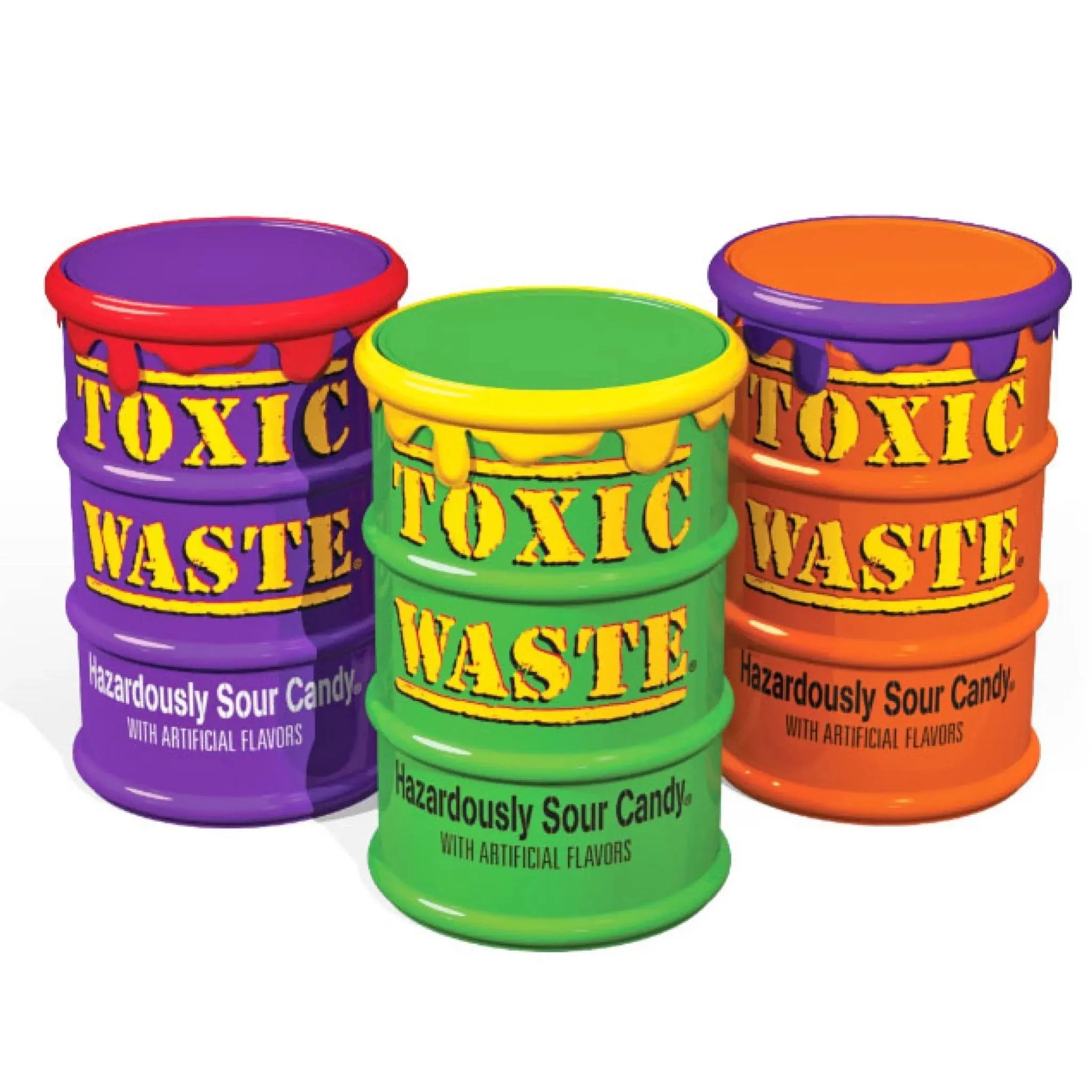 Achetez des déchets toxiques à des prix compétitifs disponibles en vrac/Toxic Waste Sour Purple Candy Drums - 12 pièces
