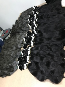 Vietnamese <strong>Same</strong> Cuticle Aligned Raw Straight Human Hair for Bleaching to Blonde From Factory Hair Extensions - Product Image 4