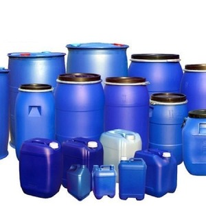 Toptan 200L HDPE mavi plastik ambalaj bariyerleri/davul konteyner ile çift yüzükler ihracat için hazır - Product Image 2