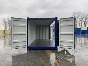 Лучший и дешевый 20ft 40ft пустой грузовой контейнер для продажи изготовлен из прочной кортеновой стали 40HQ Размер - Product Image 4