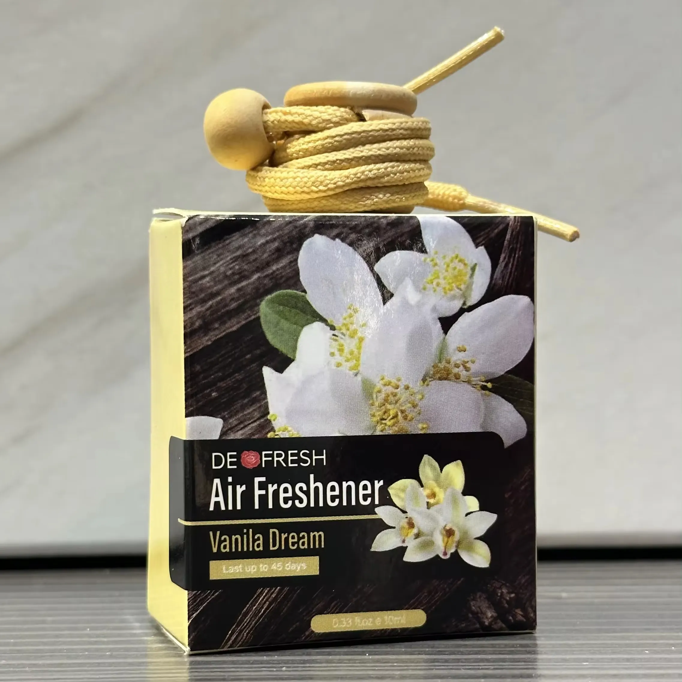 Air Freshener Car Custom Logo Long Lasting Scent Feature Competitive Price Package Box Type Liquid Vanilla Dream Malaysia