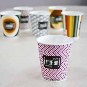 Transparent Frosted Coffee Cups 12 OZ Modern Clear Look, Leak-Proof &amp; Recyclable Perfect for Minimalist Caf&eacute;<strong>s</strong> and Contemporary - Product Image 4