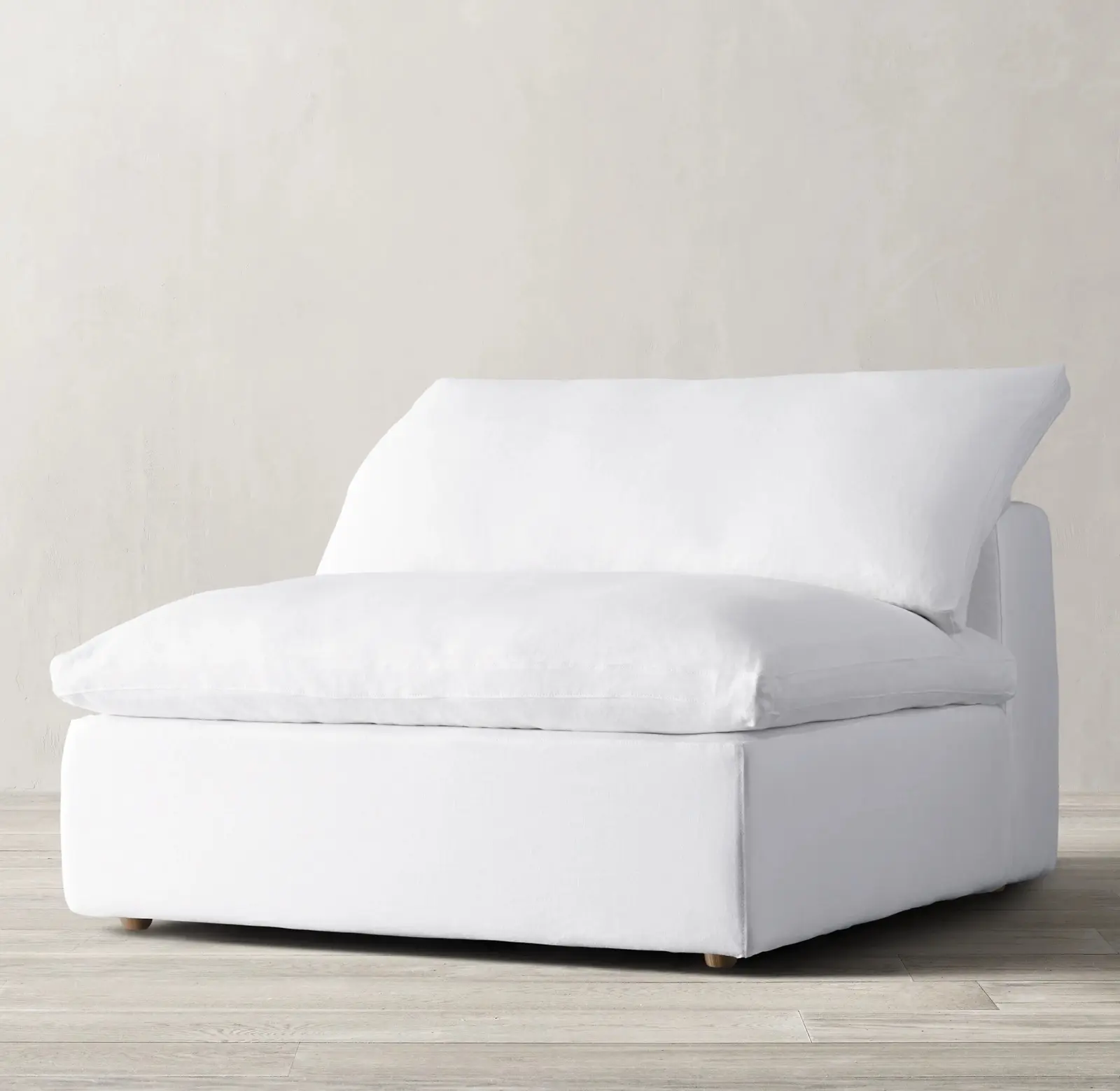 Trắng armless sofa mảnh indochin sản phẩm tốt nhất nhà sản xuất từ Việt Nam đồ nội thất phòng khách sofa Set ghế sofa đồ nội thất