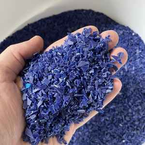 大きな袋のスクラップ/廃棄物のキャップ (ミックスカラー) から95% HDPE / 5% PPプラスチック研削 (再生フレーク)。