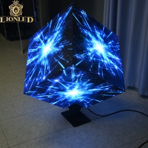 Lionled дисплей P2.5 Wifi управление настенный 360 градусов магазин рекламы видео волшебный куб светодиодный экран для внутреннего - Product Image 3