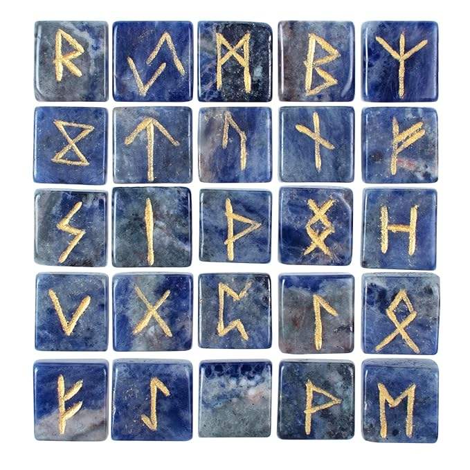 Deep Blue with White Veins