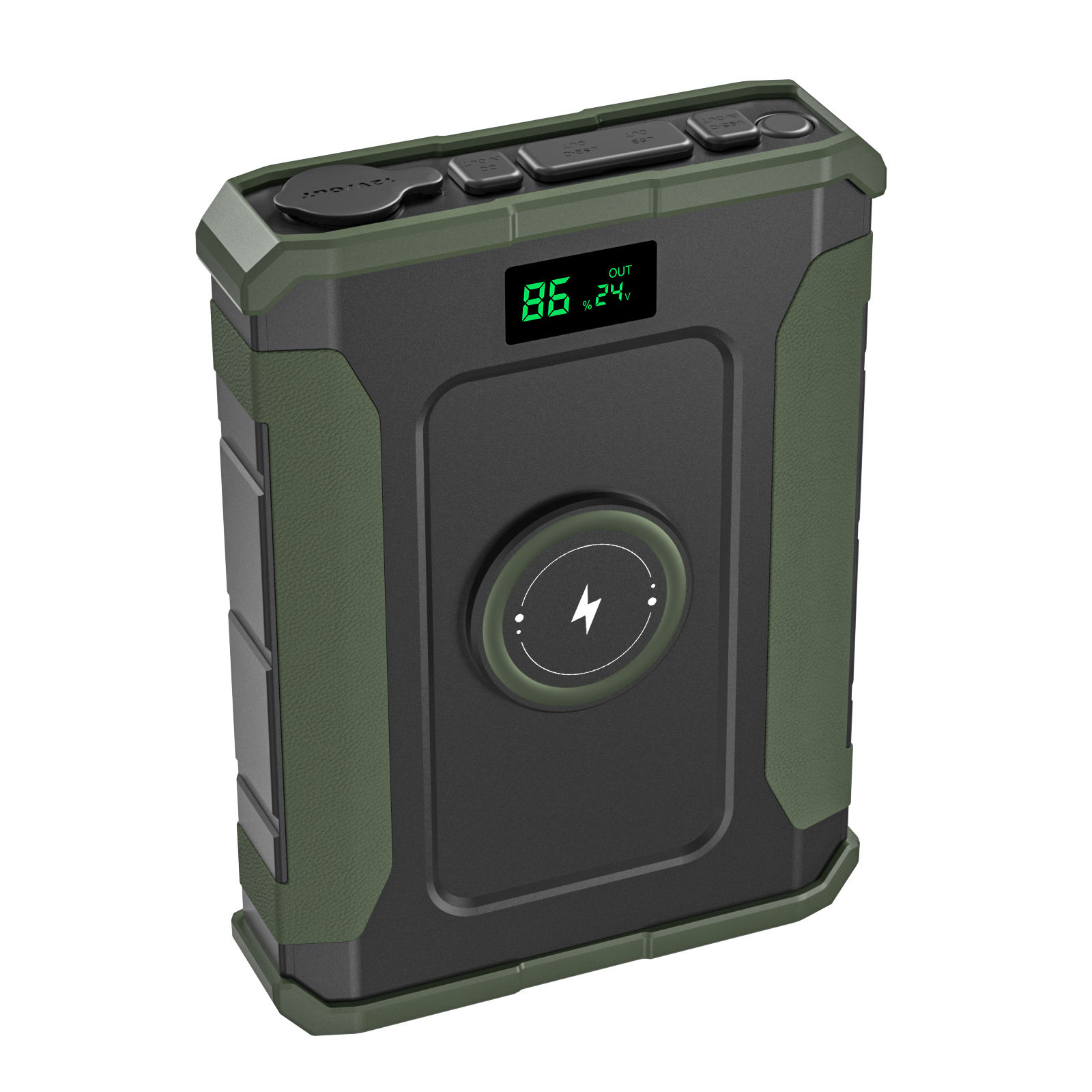 เขียวเข้ม + ดำ