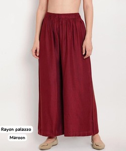 二手服装批发印度缝制婚纱Sharara Eid Maria棉印花正式民族底裤Maxi - Product Image 2