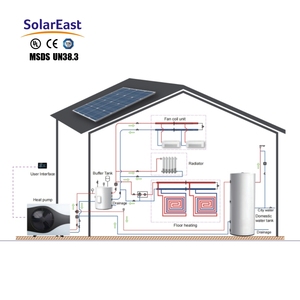 Solar Hot Air Water Source WiFi 6kw <strong>10</strong> <strong>kw</strong> Split Monoblock R32 Inverters Air Conditioner Water Heaters <strong>Heat</strong> Pump