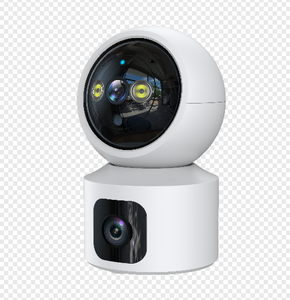 Nueva cámara de seguridad WiFi para el hogar inteligente Tuya, doble lente, cámara interior de 360 grados, función de Audio bidireccional, cámara de bebé de dos vías, nuevo - Product Image 3